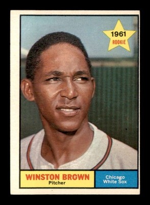 1961 Topps #391 Winston Brown RC EX/EX+ X3514296