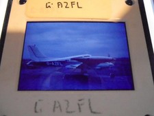 35mm photographic slide of Cessna 310P - reg G-AZFL