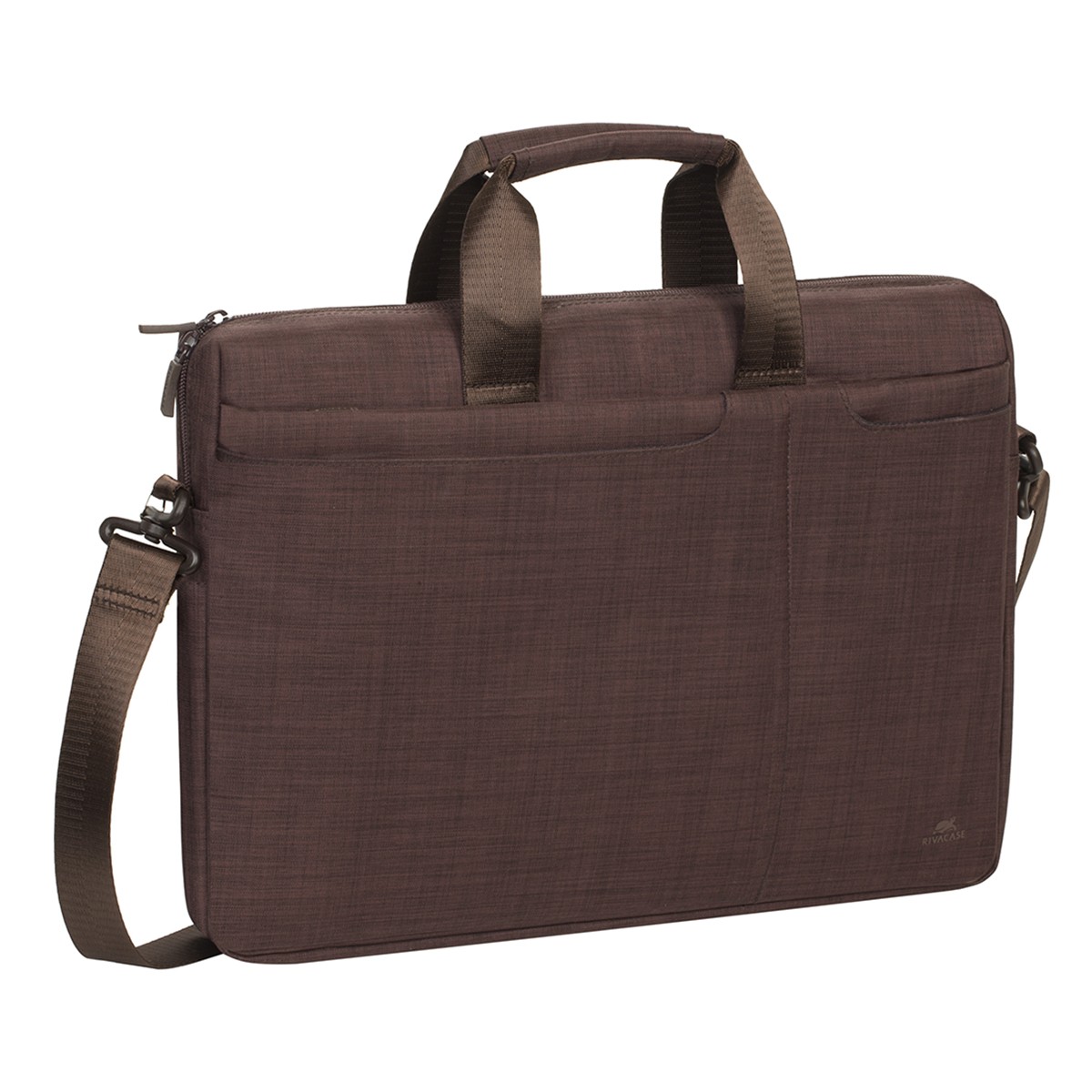 Porte-document ordinateur 15.6 pouces polyester zippé homme femme