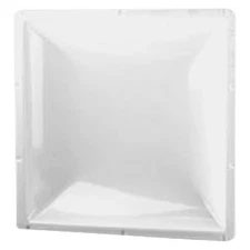 Specialty Recreation 16"W x 16"L White Rectangular Inner Skylight