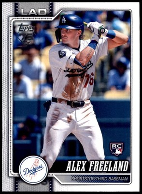 2026 Topps #74 Alex Freeland | eBay