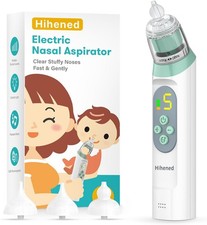 Electric Nasal Aspirator for Babies - Gentle Nose Cleaner with Music Lights