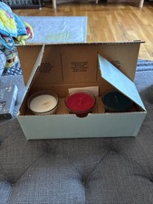 PartyLite One Box 3 Jar Candles 3x2.5 Cinnamo...