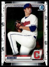 2020 Bowman Draft Chrome Ethan Hankins Cleveland Indians #BD-141