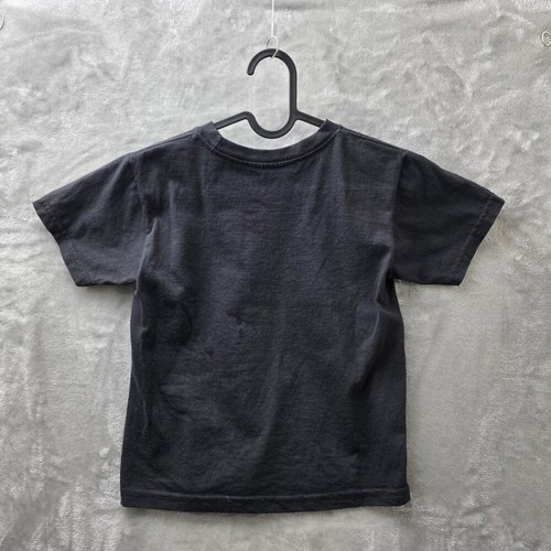 Super Mario Bros Boys T-Shirt Size 5/6 Black Graphic Tee Gently Used Donkey Kong - Picture 2 of 8