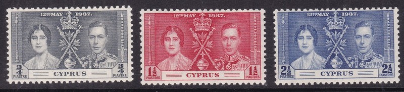 CYPRUS ^^^^^^1937  MNH  OMNIBUS SET  @  dco 4279cyp