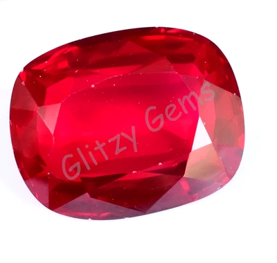 Natürlicher Blood Red Rubin Cushion 30,15 Ct AGL Zertifiziert aus Mozambique - Bild 1 von 4