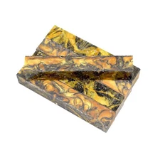 Premium Resin Pen Blank - Gold Rush, 5 Pack, Legacy Woodturning