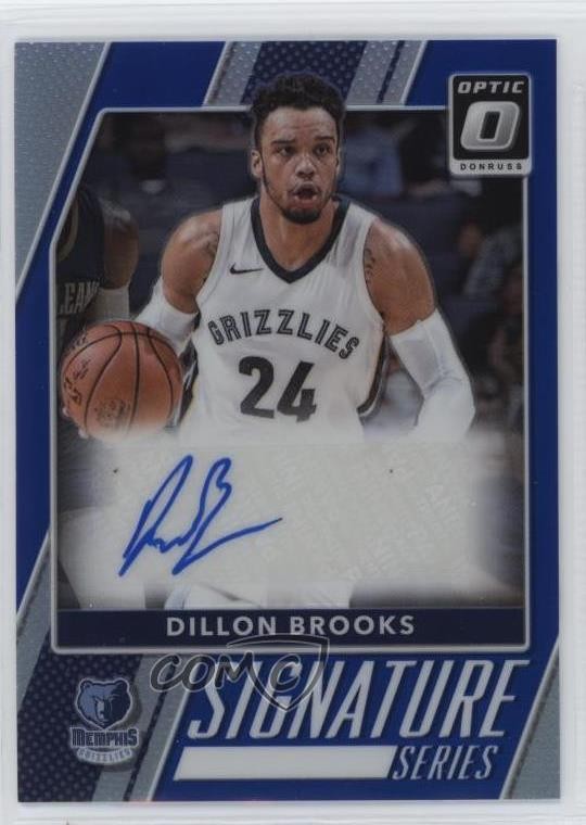2017 Donruss Optic Signature Series Blue Prizm 11/25 Dillon Brooks #7 Auto 0e5c
