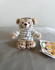 NWT Tokyo Disney Halloween Mummy Duffy Plush KeyChain Charm Strap Japan M52