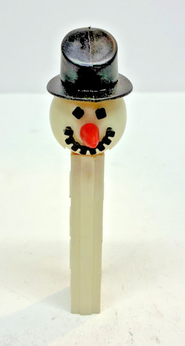 PEZ: Snowman NO FEET, Made in (Y) Jugoslavia Patent 3942683 NR *FREE SHIPPING*