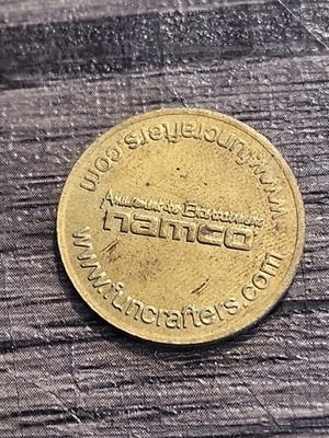 NAMCO 1991 Pac-Man Arcade Game Token Coin Vintage Amusement To