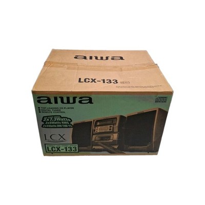 Aiwa Mikro Compact LCX-133 EZ Stereo Anlage Neuzustand Vollständig 