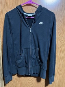 Nike Medium Hooded Zippered Sweatshirt Hoodie