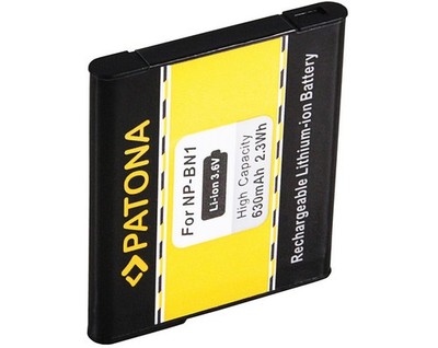 630mAh PATONA Li-Ion Akku für Sony NP-BN1 / NP-BN / Sony Cyber-shot DSC-W710