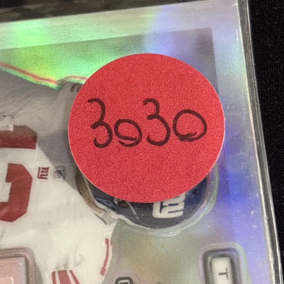 Fútbol americano Topps Platinum 2009---Auto/Parche/Refractor---#ARP-SS Steve Smith/350 Foto 4 de 4