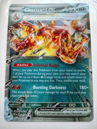 Pokémon TCG Charizard EX 196 Black Star Promo Jumbo Card NM Condition