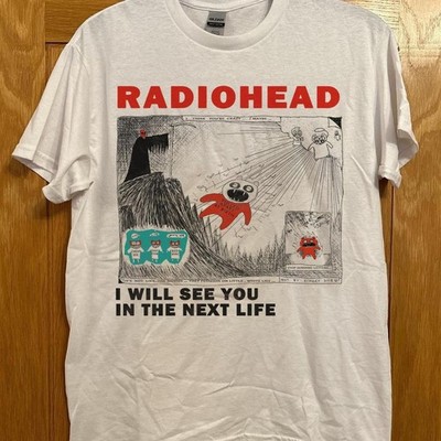 Radiohead Band T shirt, Radiohead Classic Style White Unisex Shirt