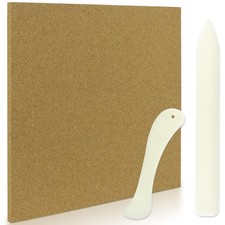 DLOnline Stained Glass Supplies - Heat Resistant Work 12"L x 12"W, Brown