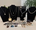 Vintage - Now Costume Jewelry Repurpose Resell Wearable Pendants Earrings #11