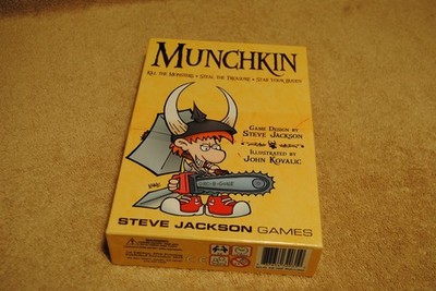 Munchkin Card Game Steve Jackson Games Complete No. 1408