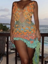 Work from Beach Be Like Mia Dress Sunset - XS