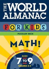 The World Almanac Puzzler Deck for Kids: Math: Ages 7-9: Math: Ages 7-9, - GOOD
