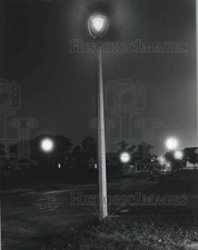 1981 Press Photo Residents want to save the Harp Light on Grant Blvd, Milwaukee