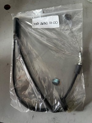 NOS Yamaha 1974-75 DT100 Lower Throttle Cable #2 437-26312-01