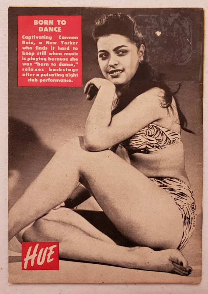 Hue Magazine July 1956 Sammy Davis Jr~Jackie Robinson~Duke Ellington~Jim Crow - Image 2 of 4