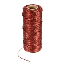 110Yard/328Feet 1.5mm Red Twine String, Glitter Ropes Gift Wrapping Cord