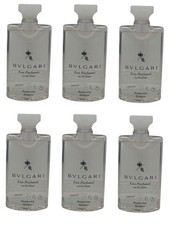 Bvlgari au the blanc Shampoo lot of 6 each 2.5oz Total of 15oz