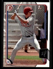 2015 Bowman Draft - #56 Lucas Williams - Philadelphia Phillies