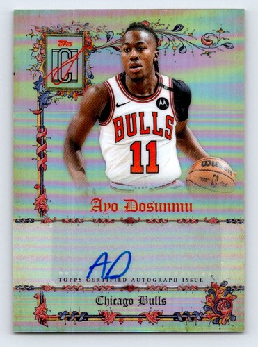 2025 Topps Signature Ayo Dosunmu Base (RAW)