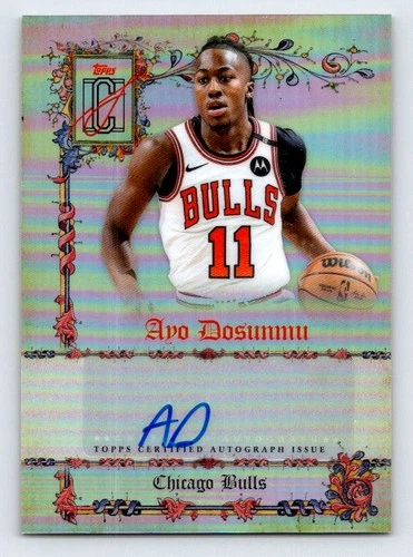 2025 Topps Signature Ayo Dosunmu Base (RAW)