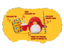 The Woobles x McDonalds Exclusive Red Pierre Penguin NEW | IN HAND SHIPS TODAY!