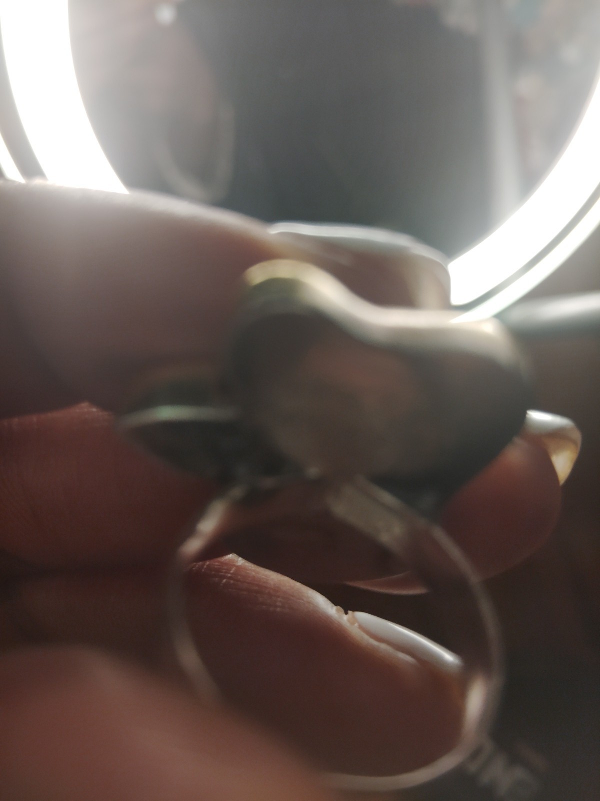 Antique Handmade Ring Silver Ruby, Garnet Gemstone - image 5