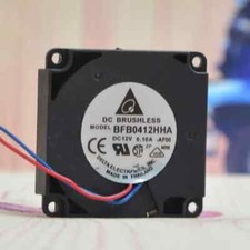 Delta Bfb0412hha 12v 0.10a 3-Wire Double Ball Turbine Blower Cooling Fan