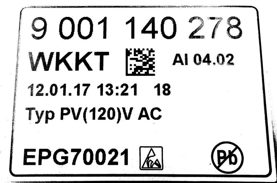 9001140278 BOSCH DISHWASHER CONTROL *****FREE 1 YEAR WARRANTY