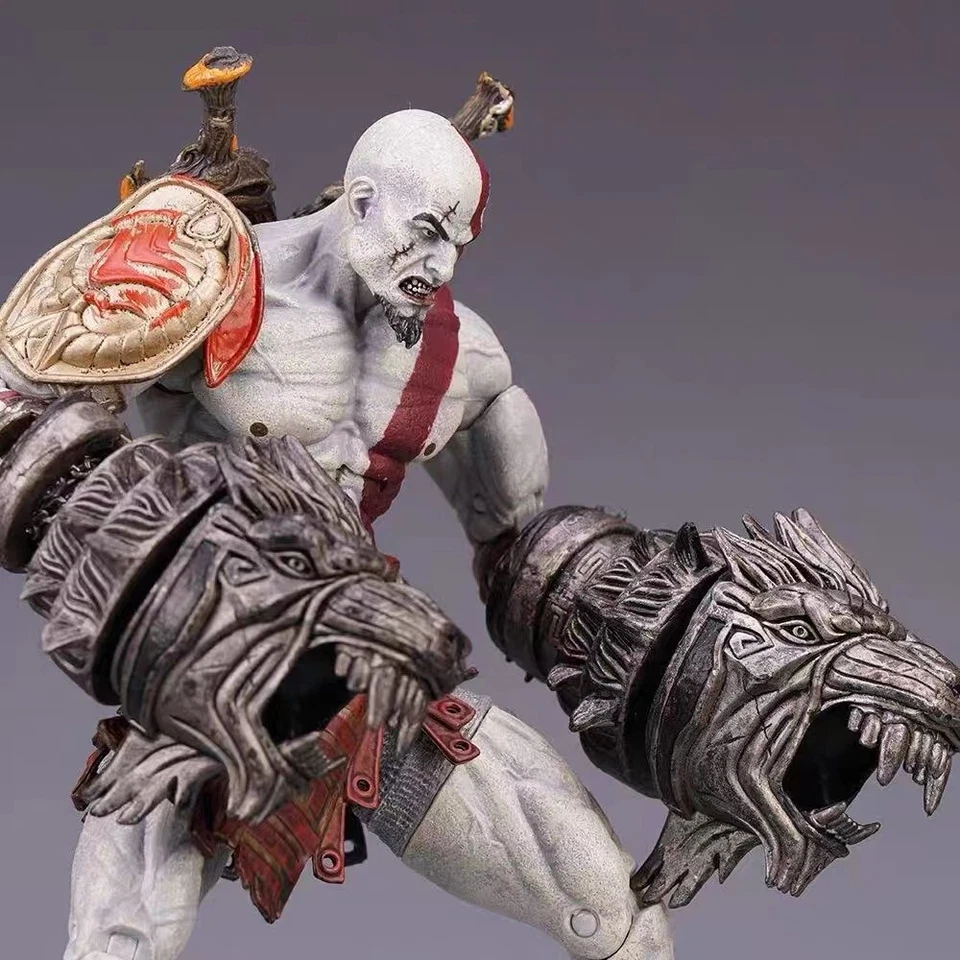 God of War 3 Ultimate Kratos Action Figure Toys Halloween Chirstmas Boy Gift Set - Image 2 of 4