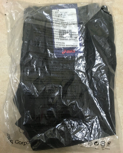 ASICS Knee Running Tights Womens Silver Drawcord Waist XS BNWT RRP £35.95 Black - Picture 3 of 6