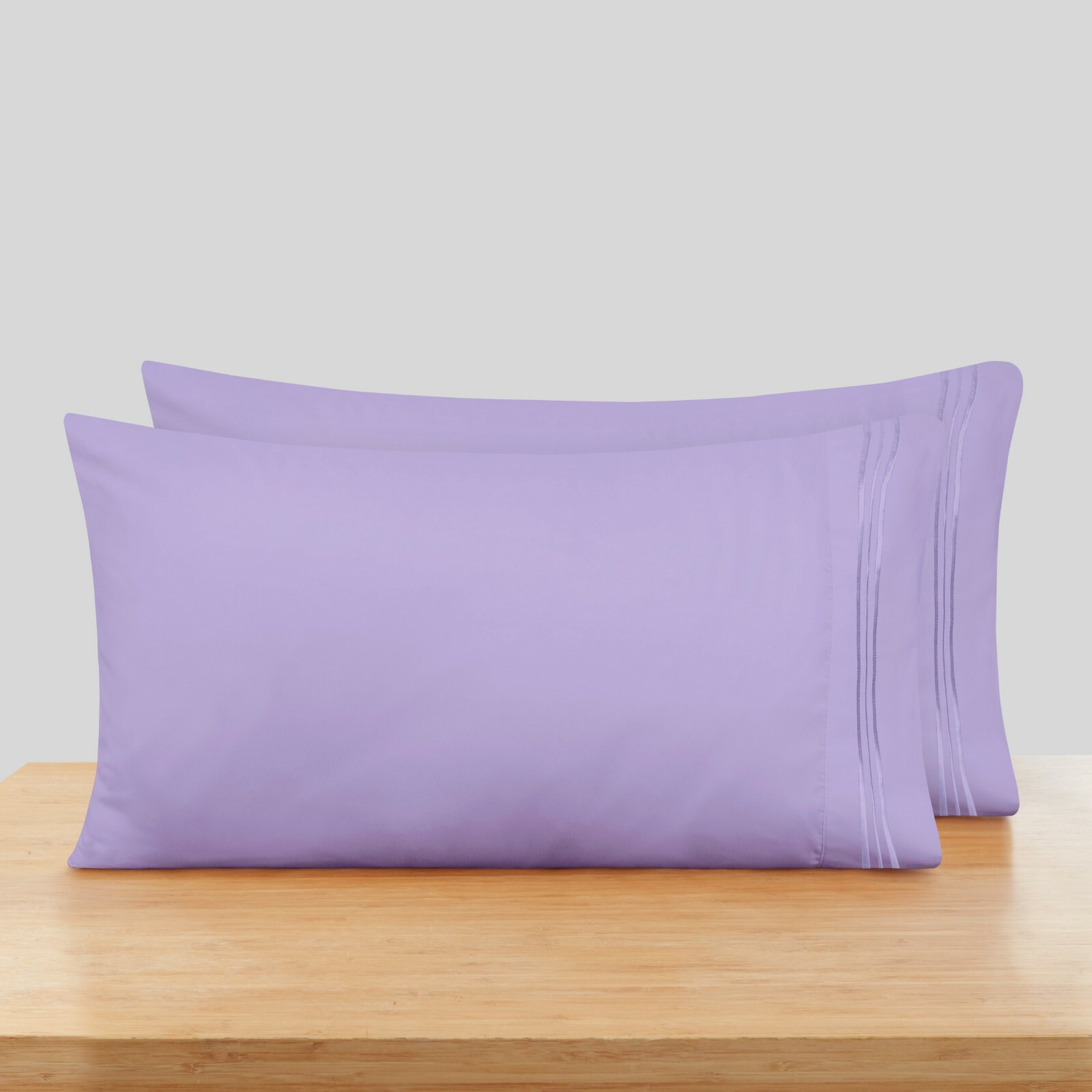 1800 Pillow Case Set Standard or King Ultra Soft Pillowcase Set of 2 Pillowcases - Picture 161 of 344
