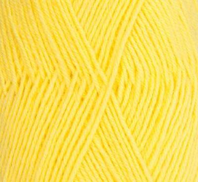 Rico Superba Premium 4ply Knitting Wool Yarn 50g - 02 Yellow