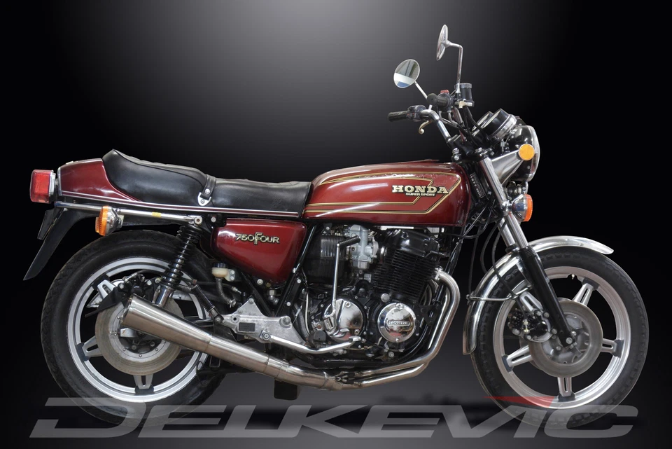 Honda CB750F Super Sport 1977-1978 Stainless Steel 4-1 Exhaust Headers Downpipes — 第 4/4 张图片