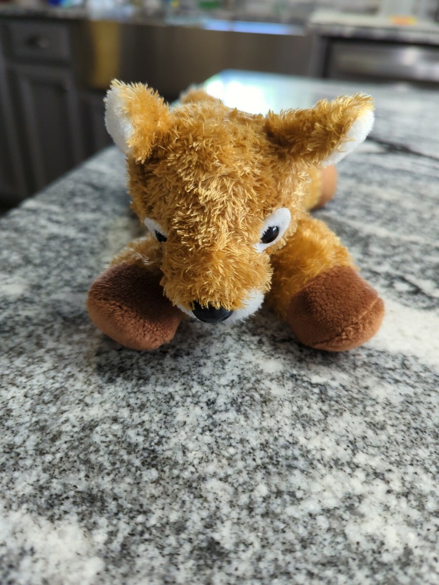 Miyoni Plush Baby Fawn Stuffed Animal Miyoni Realistic 9” Fawn Baby Deer Stuffed Plush Toy Stuffed