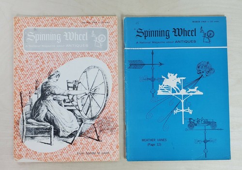 Spinning Wheel Antique 8 Magazine 1968 Jan-Feb Mar Apr May Jun Jul-Aug Sep Nov - Picture 3 of 11