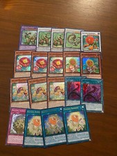 Yu-Gi-Oh! TCG Naturia Deck Core Alta Rarità Holos Girasole Talpa Grillo Camelia