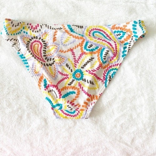 Victoria's Secret multi way cream paisley floral print Tankini set 34C - Picture 5 of 8