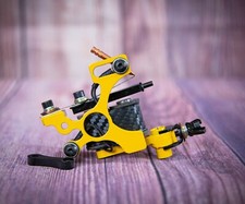 Handmade tattoo machine shader mag 5-25, Running 105-110 Hz 4.5 V Unloaded