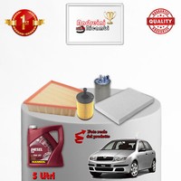 Inspektionskit Filter Und ÖL Skoda Fabia 1.9 Sdi 47KW 64CV 2005->